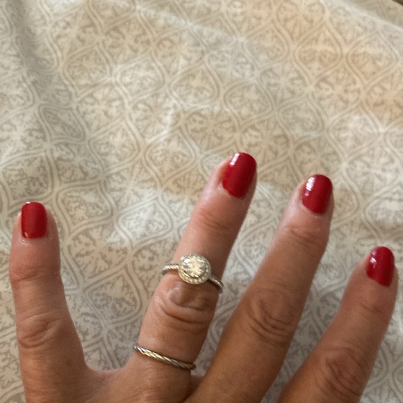 Swarovski Crystal cz ring - Picture 3 of 3